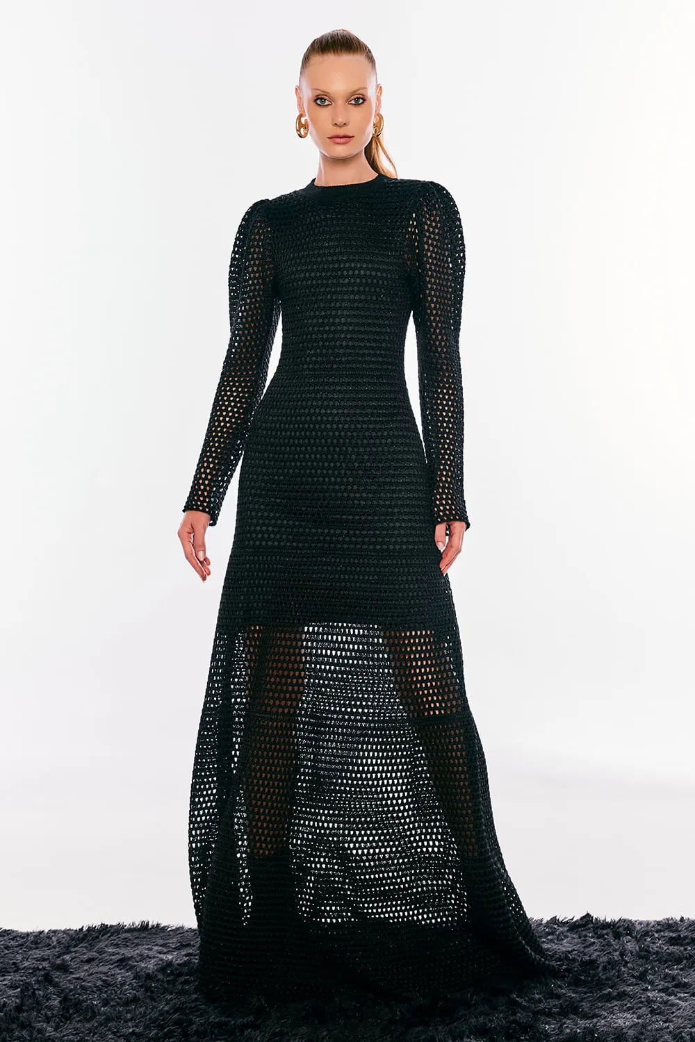 Vestido Tricot Midi Rebeca