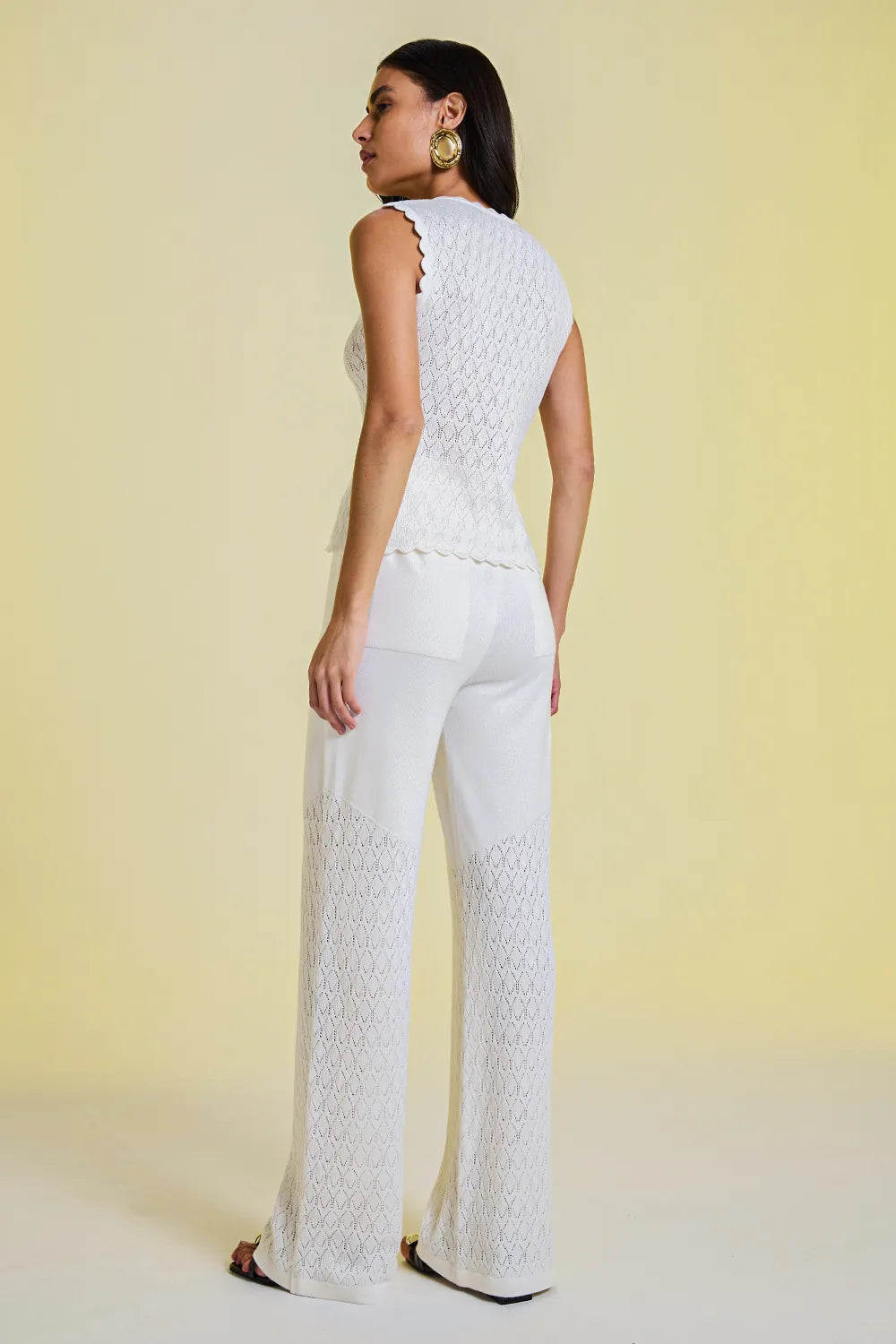 Conjunto Tricot Valentina Off White