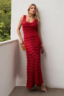 Vestido Tricot Longo Gisele