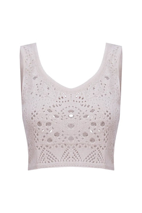 Conjunto Tricot Olivia Off White