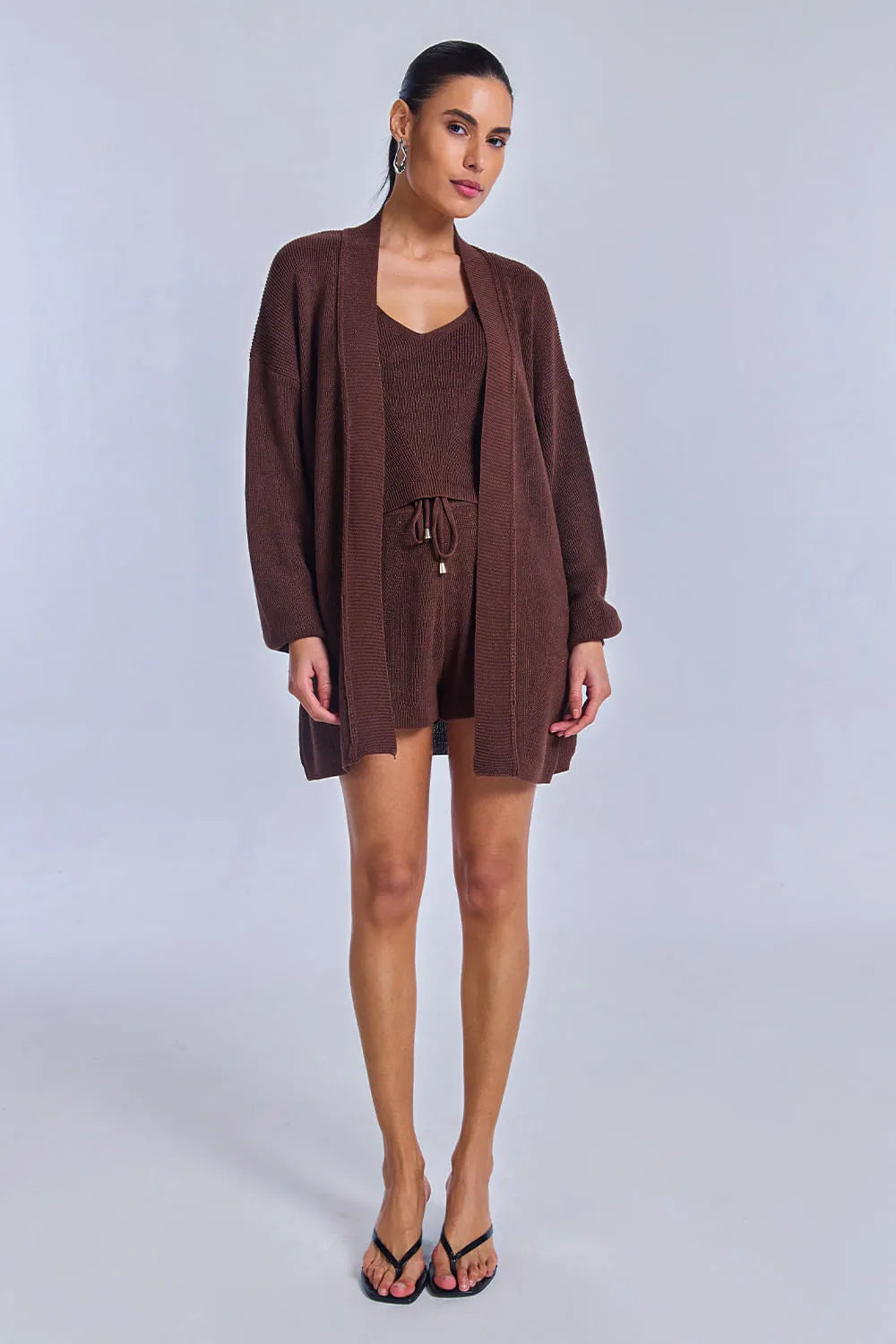 Regata Tricot Carina Cacau