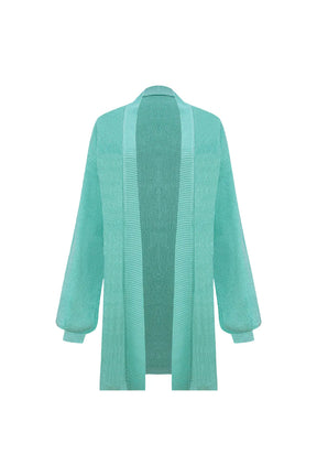Casaco Tricot Carina Verde Jelly