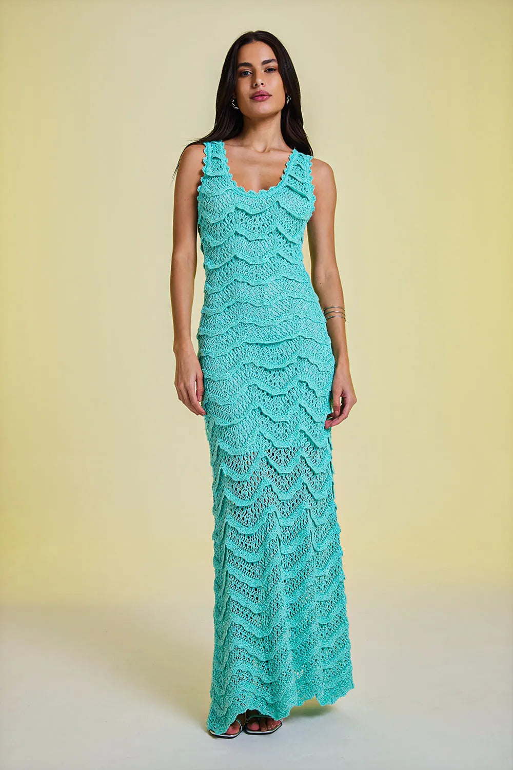 Vestido Tricot Longo Gisele