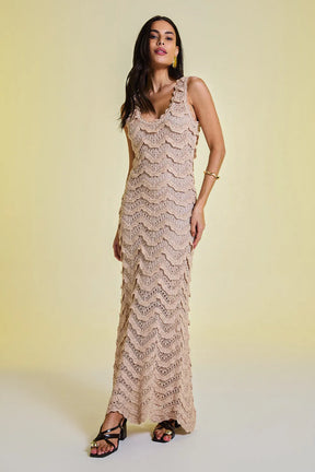 Vestido Tricot Longo Gisele