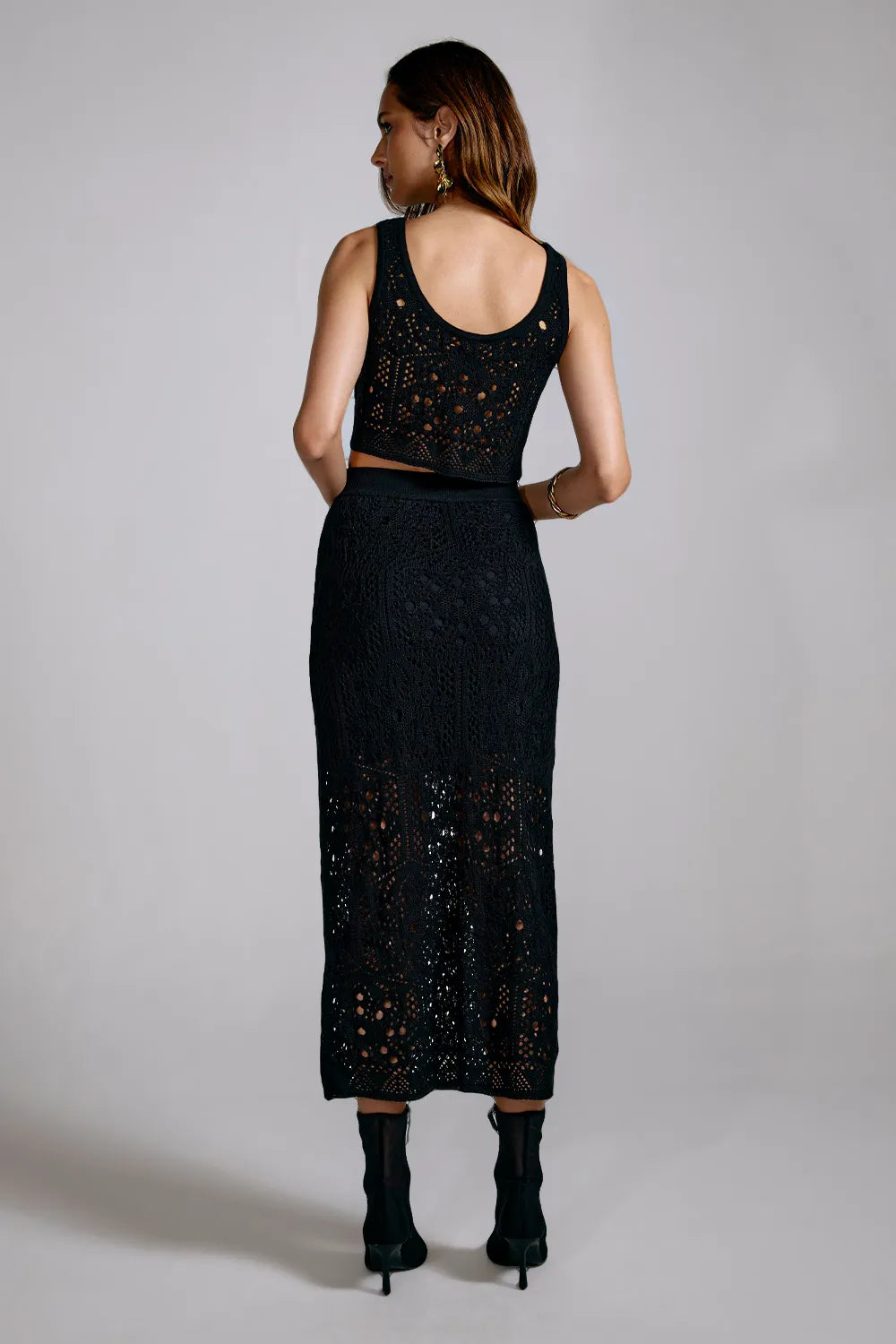Conjunto Tricot Olivia Preto