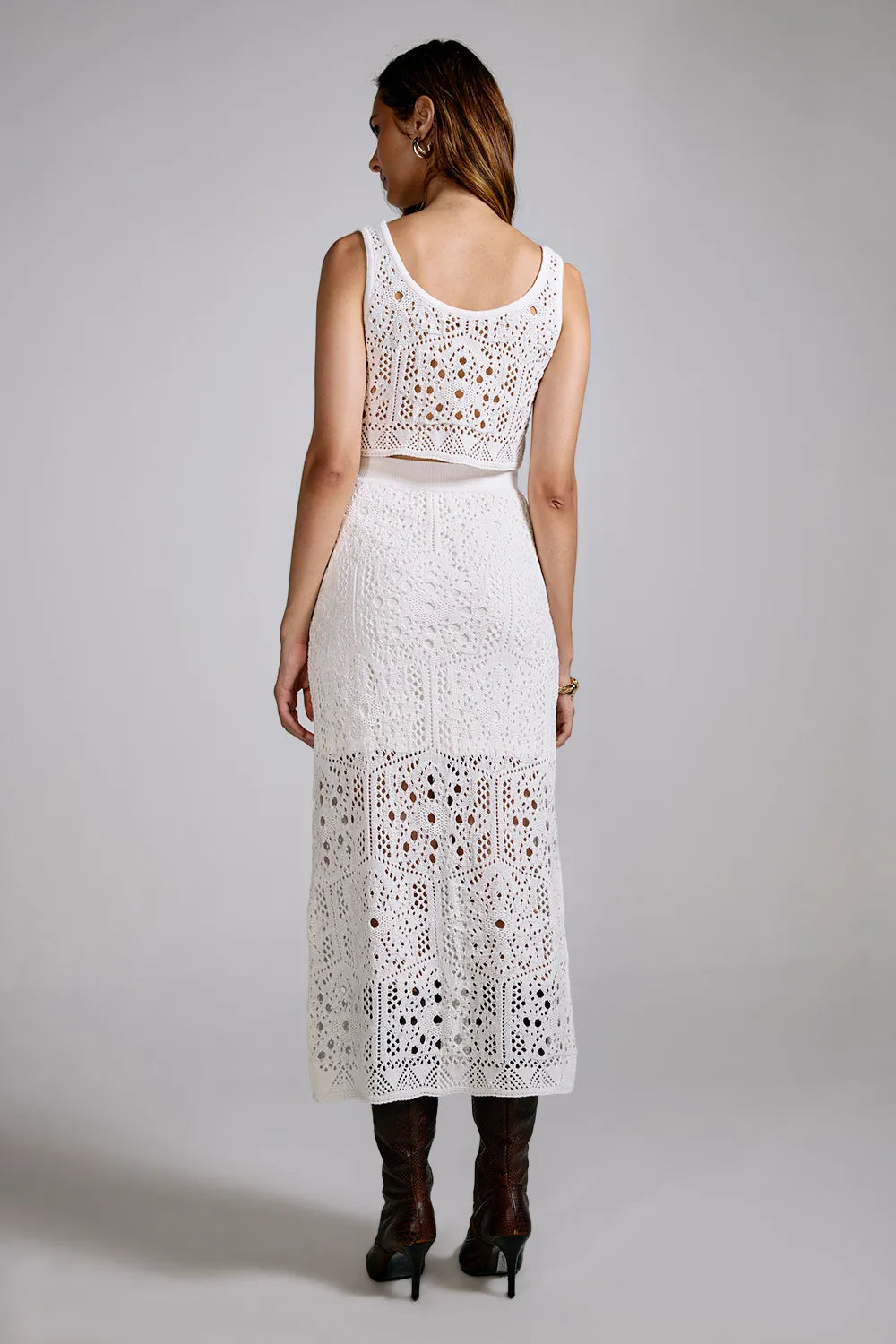 Conjunto Tricot Olivia Off White
