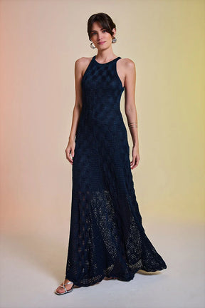 Vestido Tricot Longo Gabriele