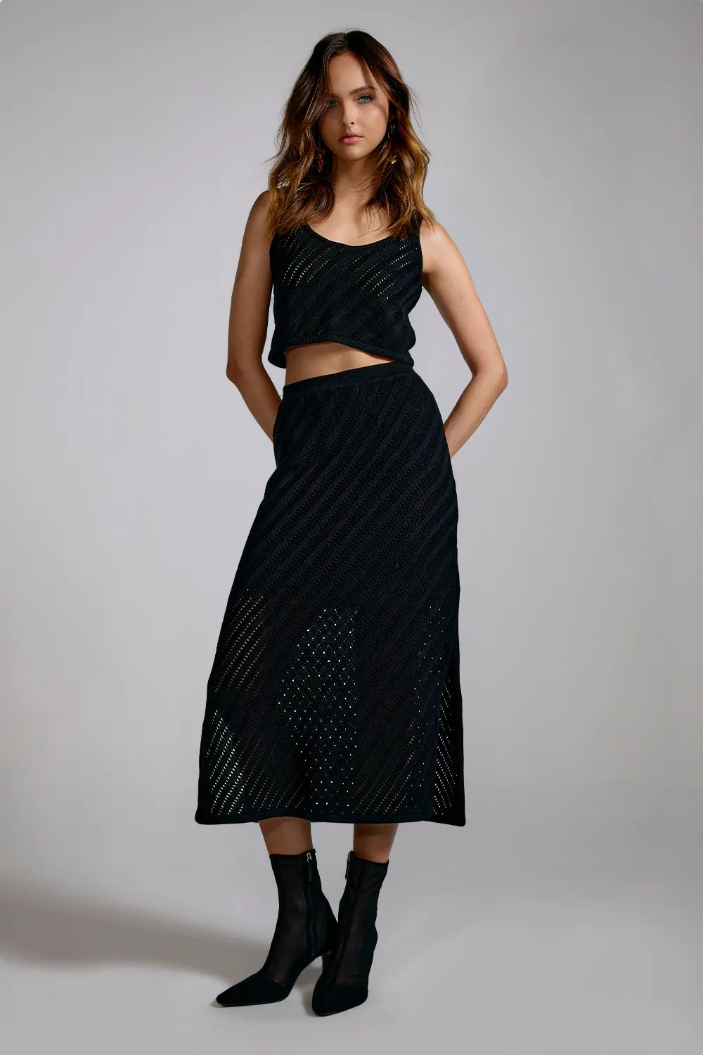 Conjunto Tricot Martina Preto
