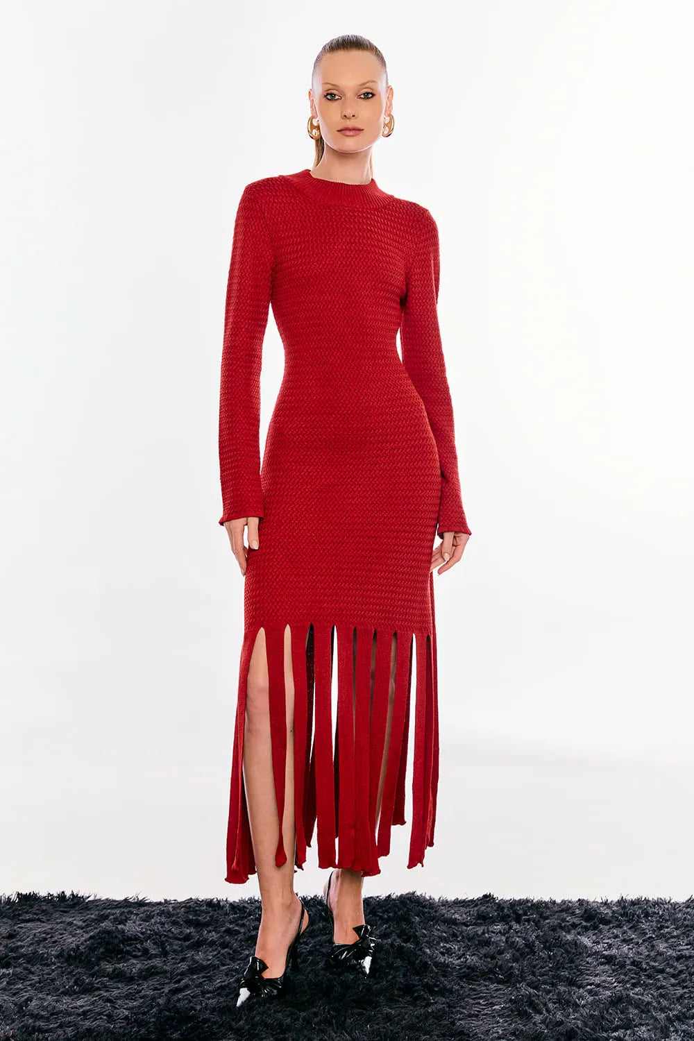 Vestido Tricot Midi Malena