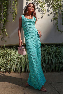 Vestido Tricot Longo Gisele