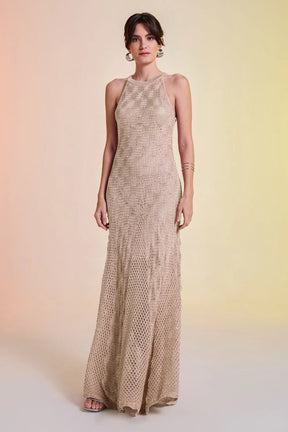 Vestido Tricot Longo Gabriele