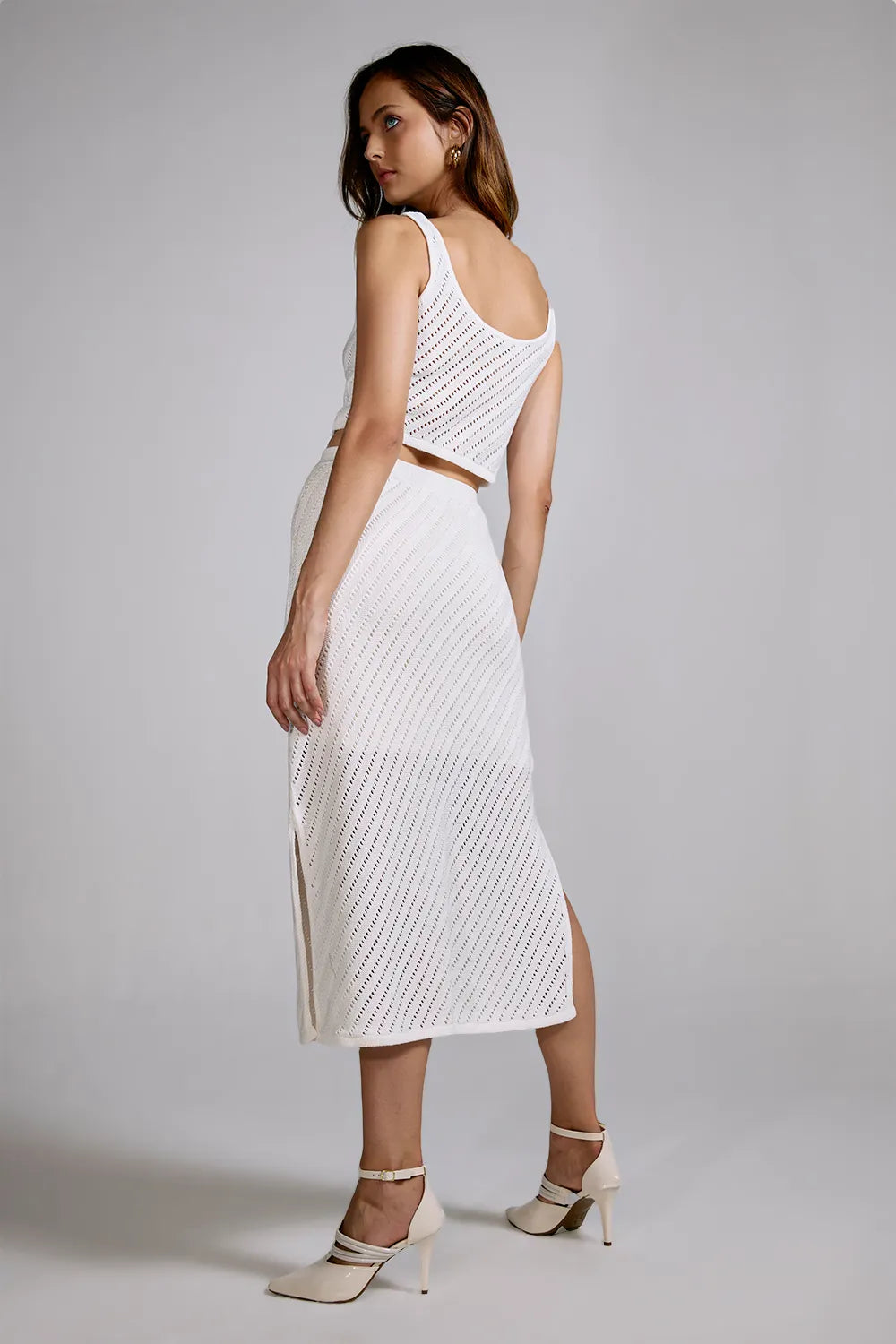 Conjunto Tricot Martina Off White