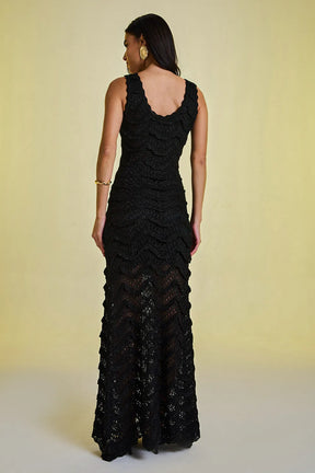 Vestido Tricot Longo Gisele