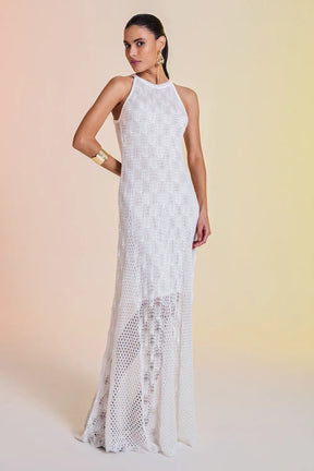 Vestido Tricot Longo Gabriele